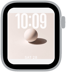 easter minimal Apple Watch face preview 4 featuring gradient, modern, easter, and spring.
