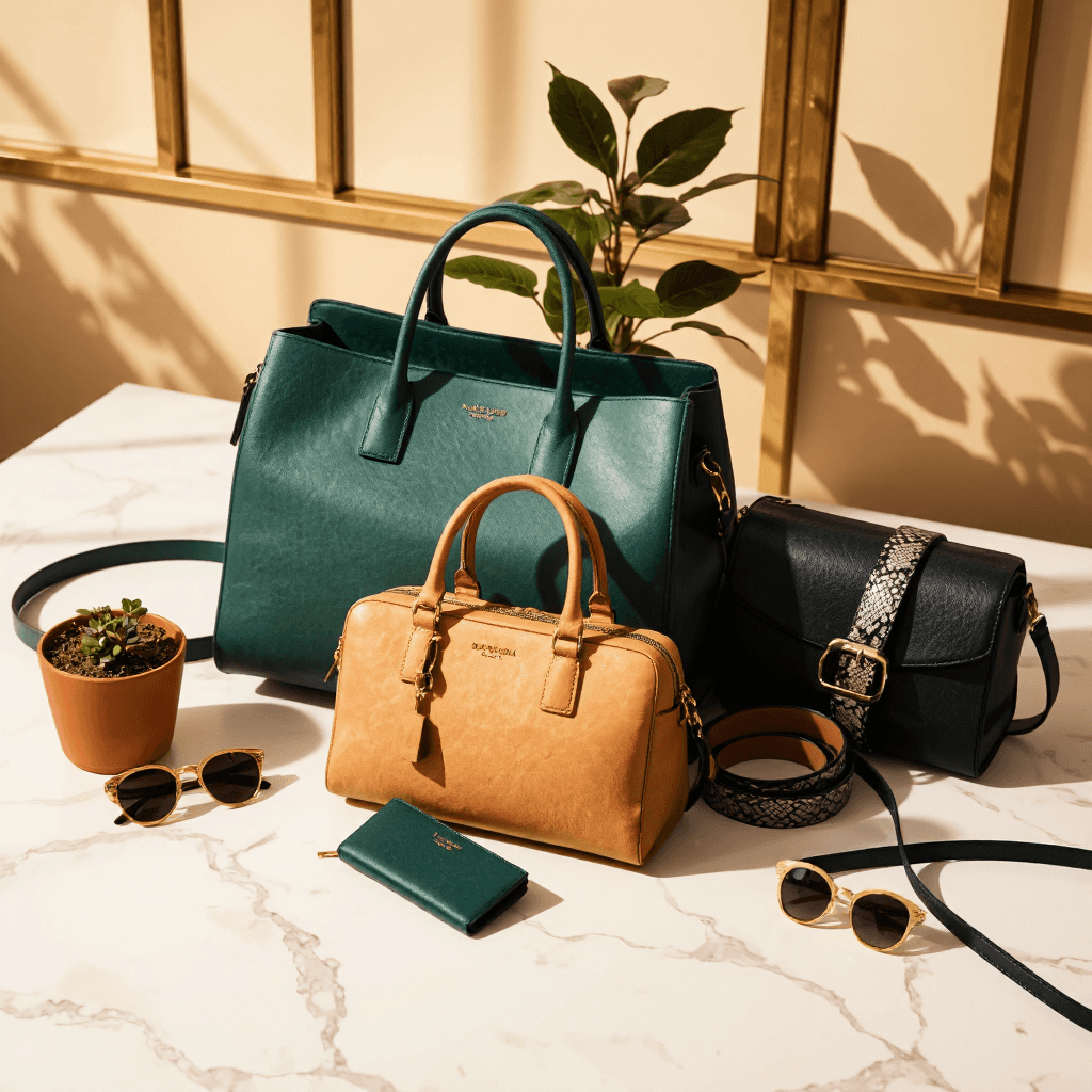 product photography of Handbags and Accessories