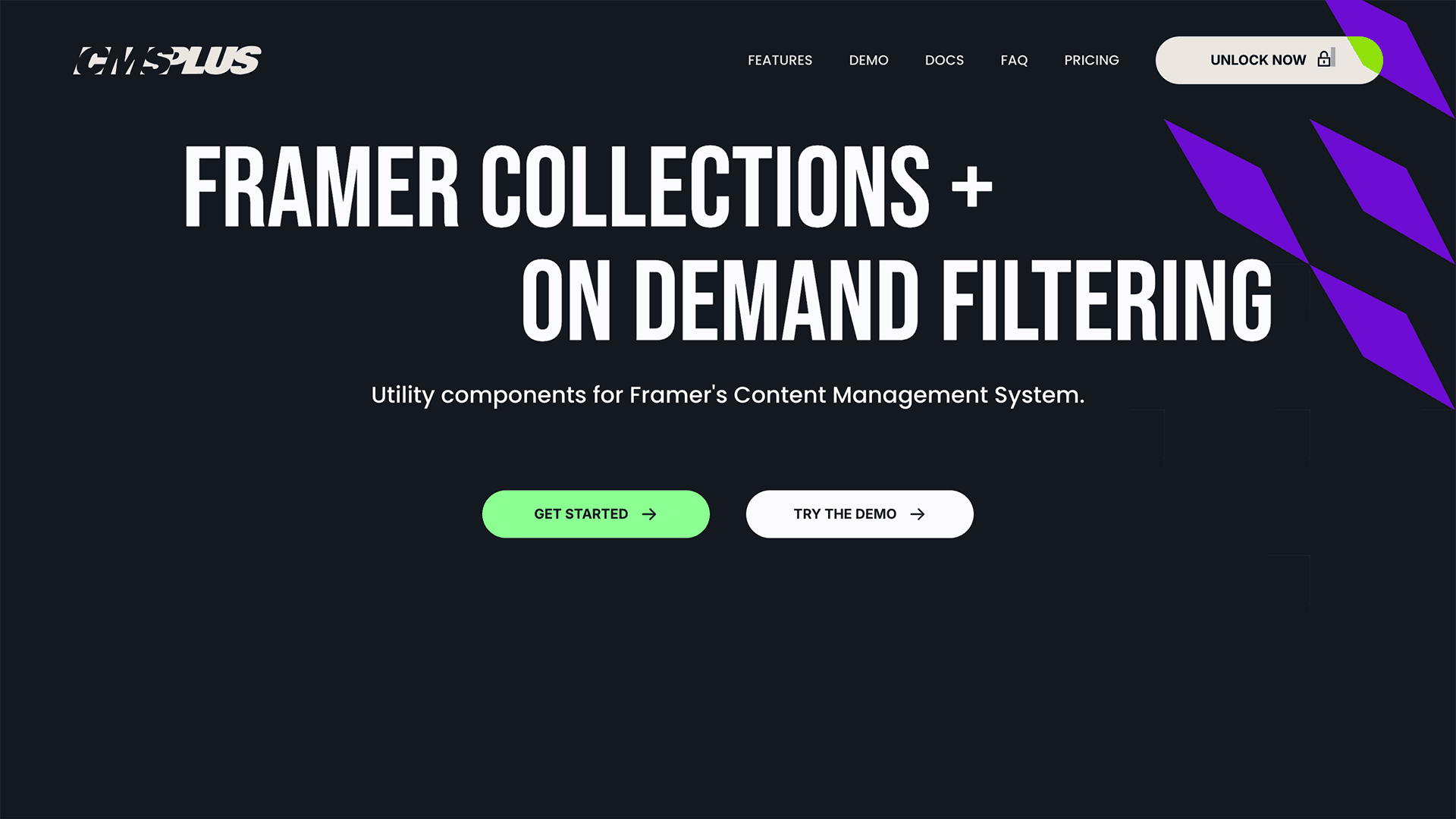 CMS Plus Framer integrations thumbnail