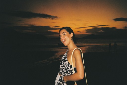 Big tree in front of huge mountain