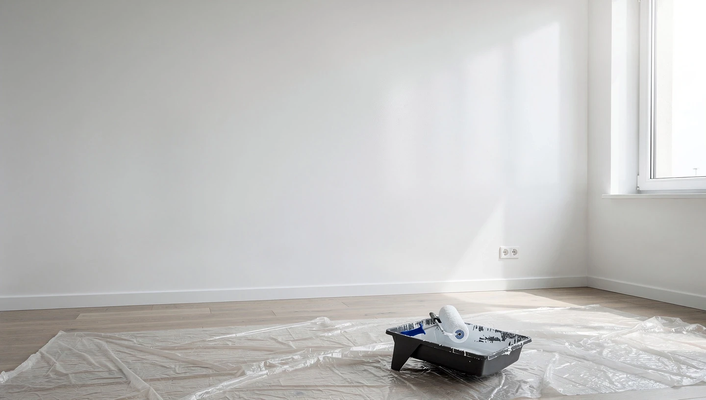 Peinture finitions intérieures appartement Suisse romande murs lisses résultat professionnel TOR Rénovation