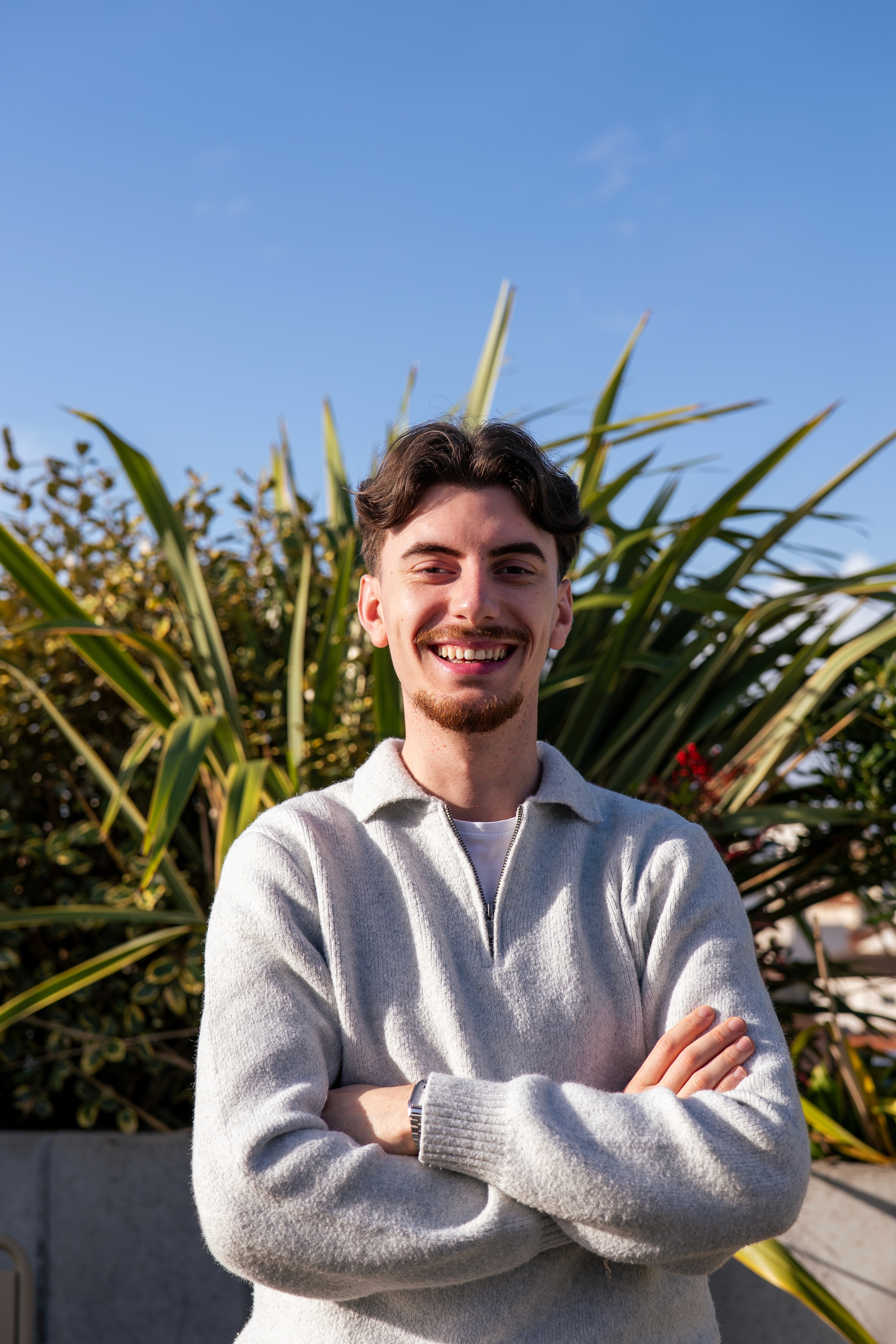 Two Men Using Laptop
