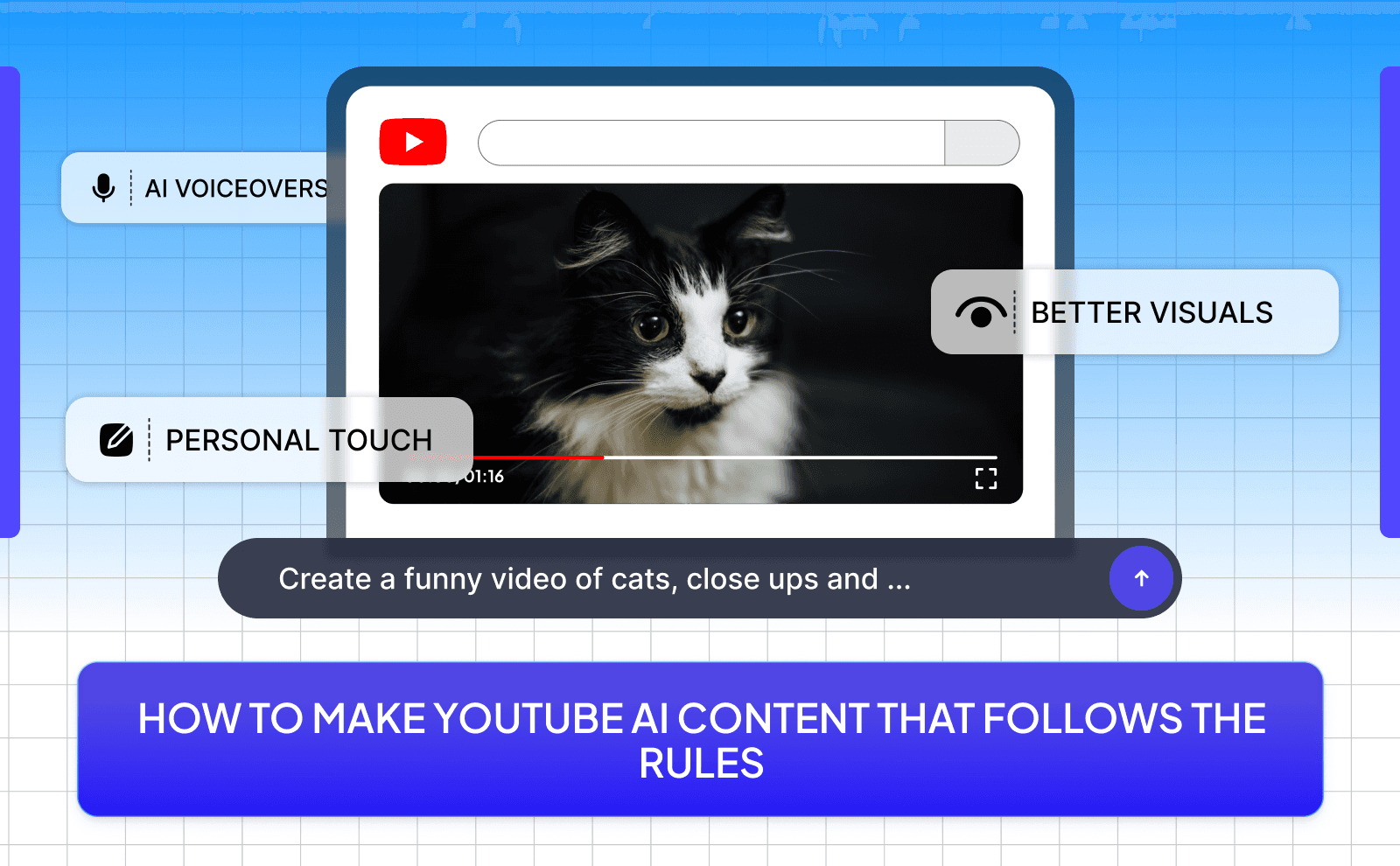 How to make Youtube AI content that follows the rules