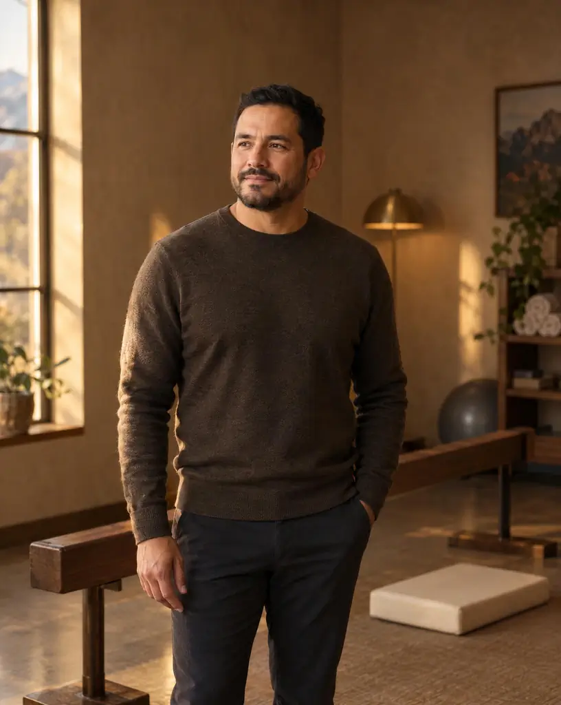 Portrait of Daniel Ortiz, physical therapist