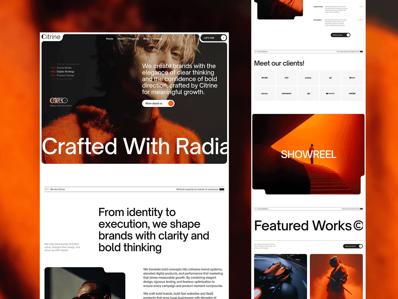 Citrine: Creating brands with clear thinking and bold direction for growth. Learn more.