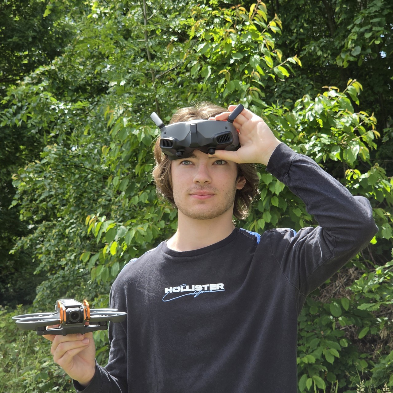 Michael Carter profile with a dynamic light