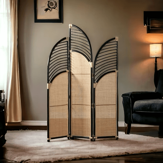 Rattan divider room