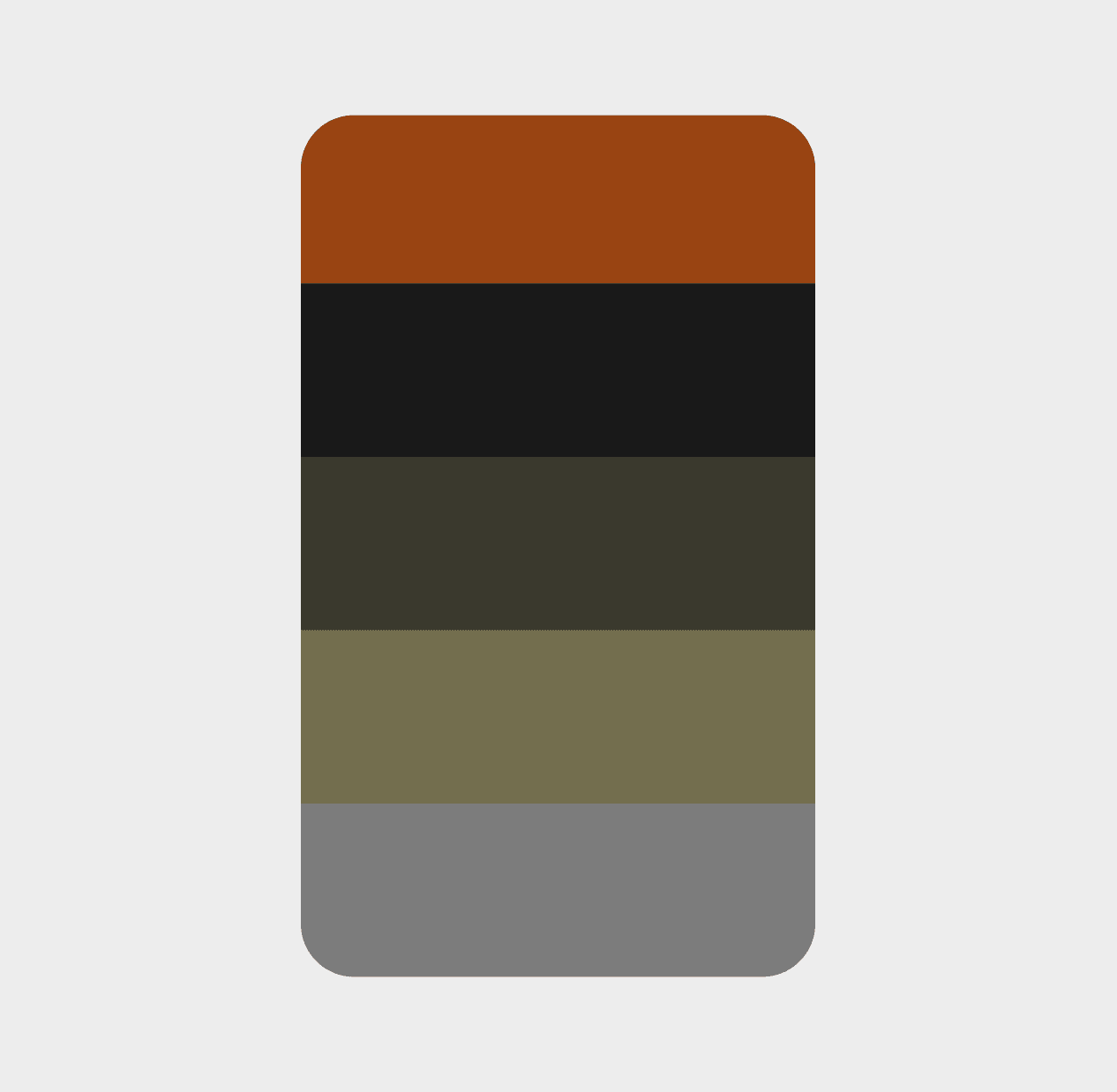 Tonal system defining the emotional framework of the brand