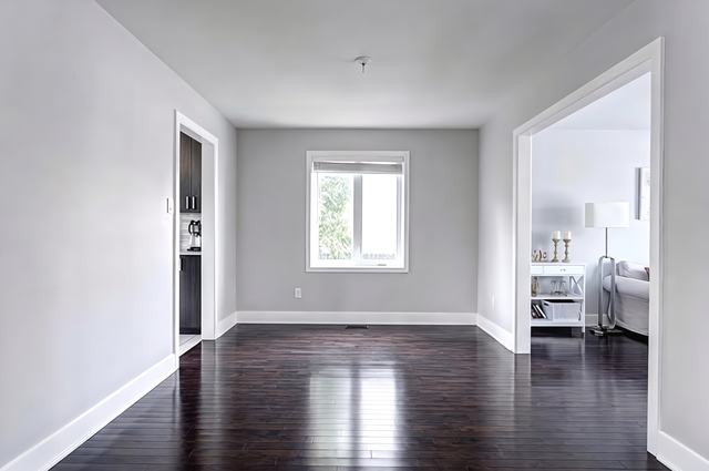 Paneled Wainscoting Room — before