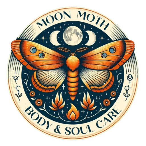 Moon Moth body care and soul nav logo