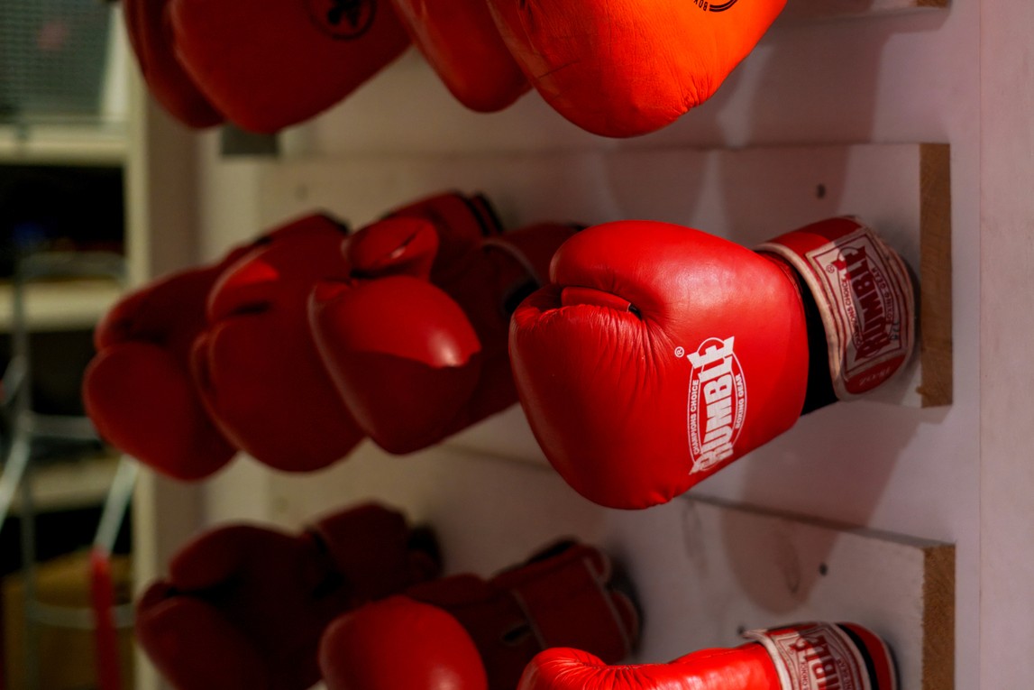 Bokshandschoenen Boxingclub Zwolle