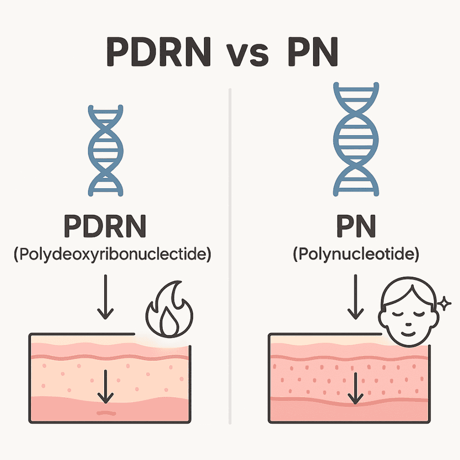pdrn vs. pn Treatment Applications