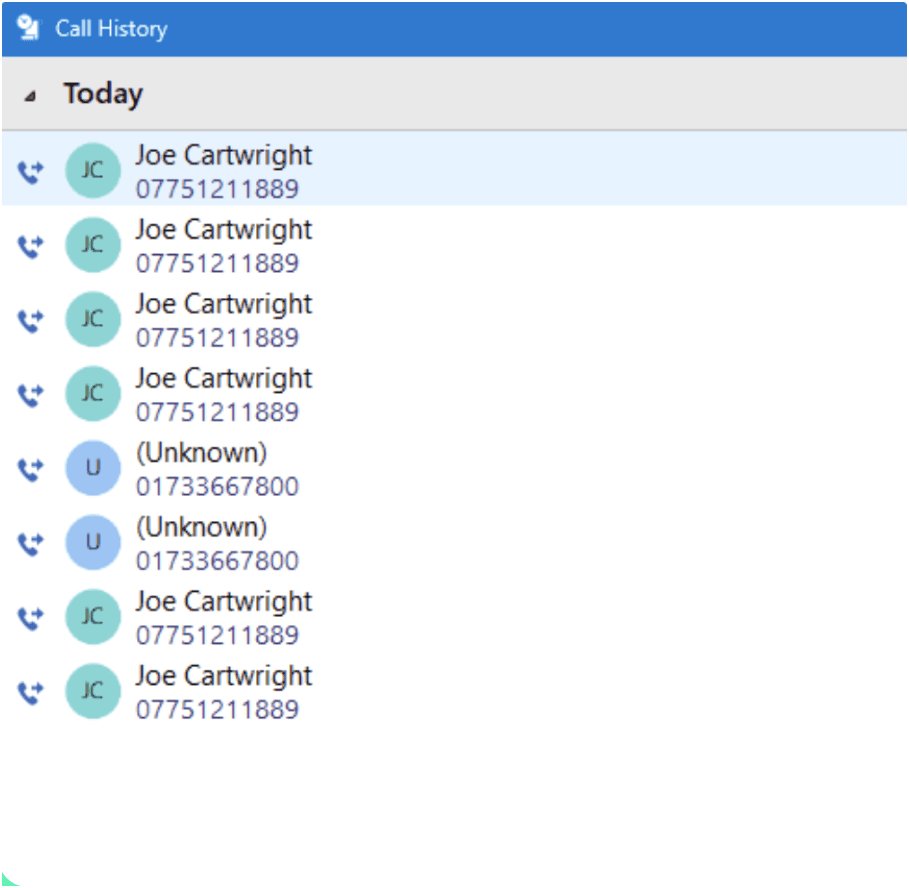Salesforce Contact page