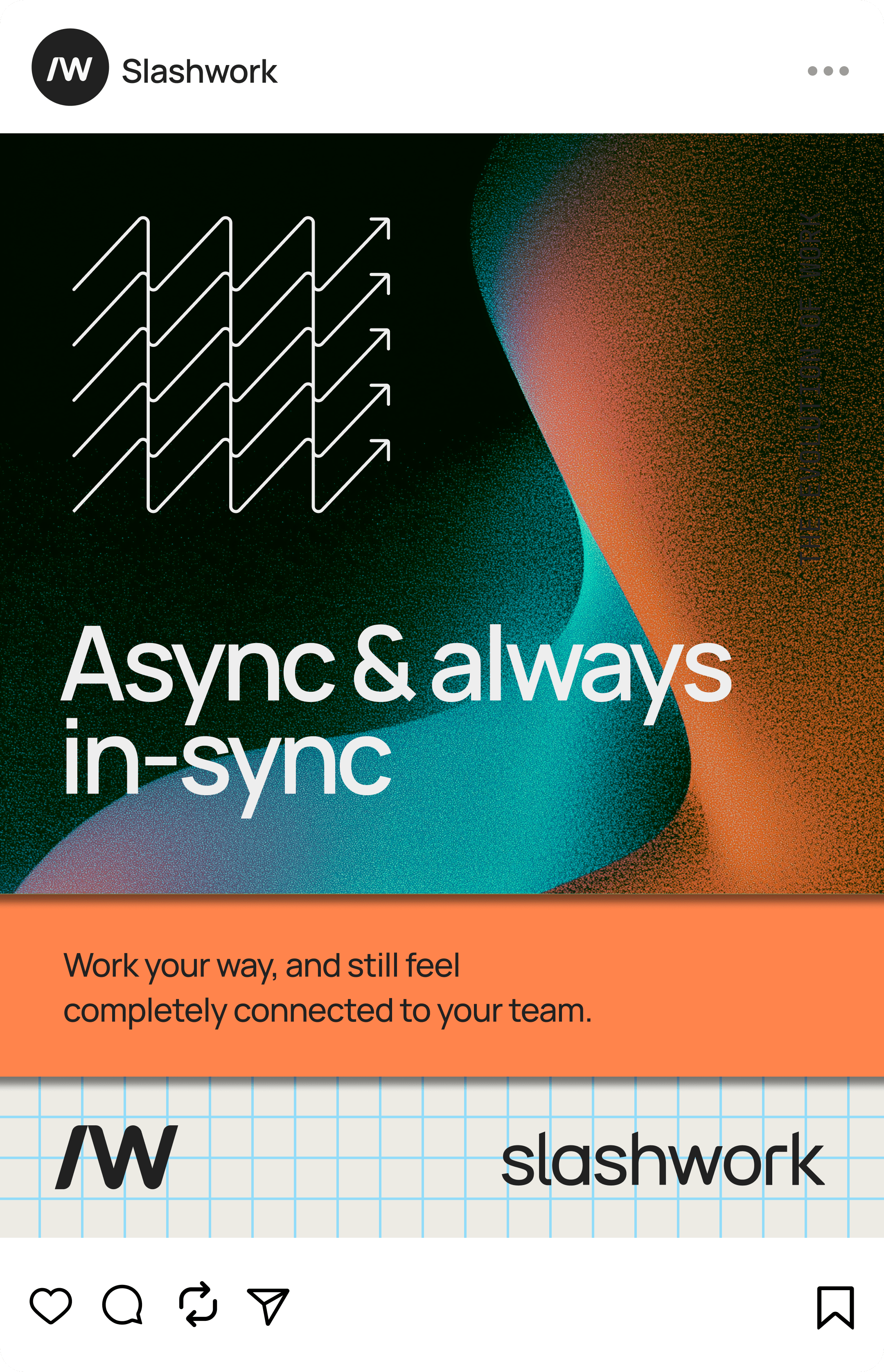 Social media post design