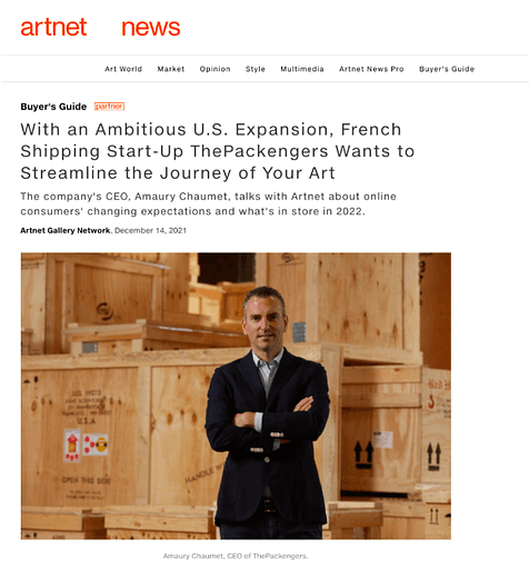 Artnet news article
