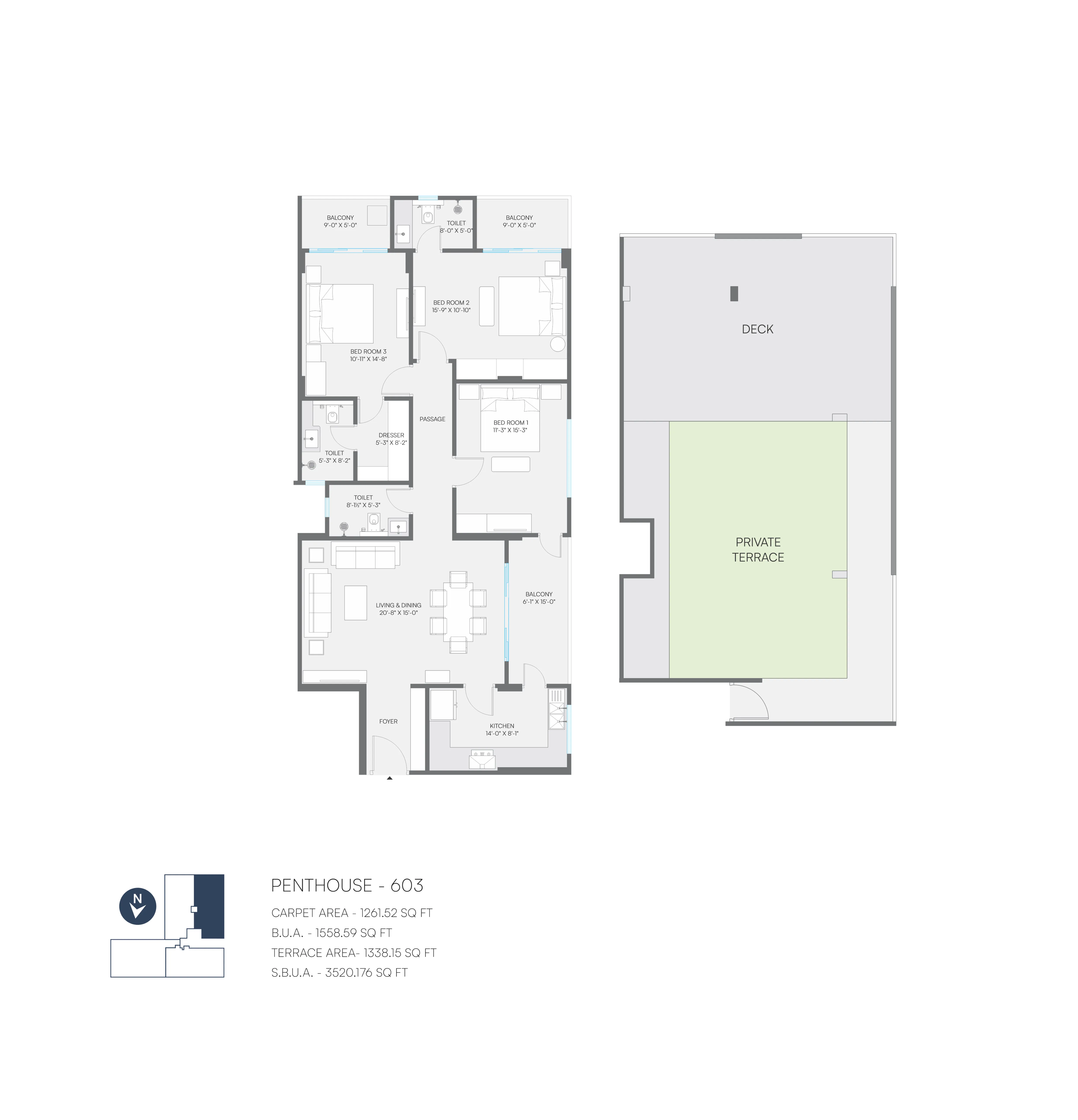Bagai Buildcon floor plan preview