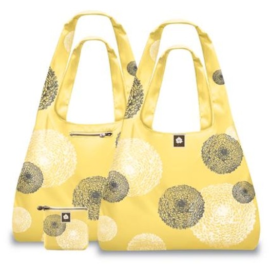 yellow tote bag