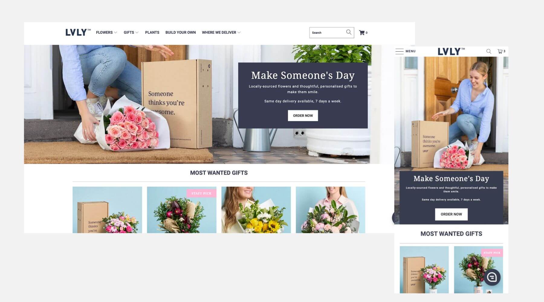 LVLY homepage