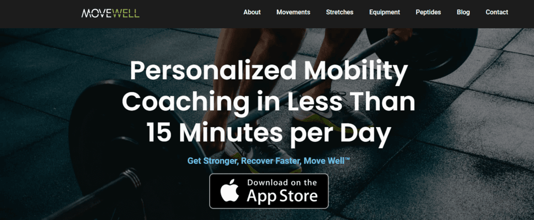 move well - mobility apps