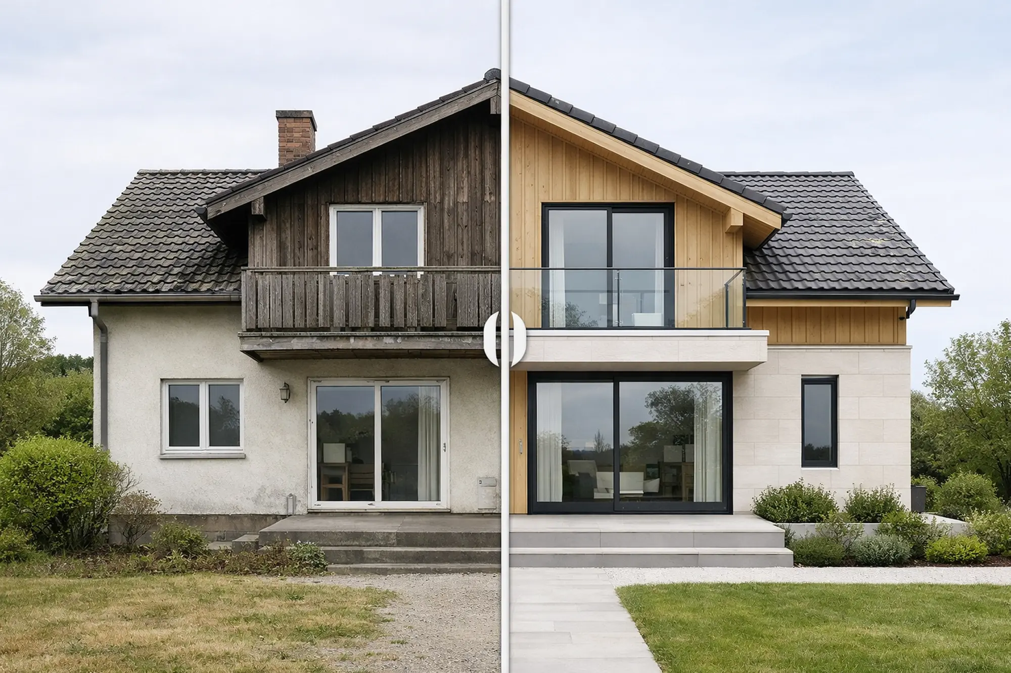renovation before after