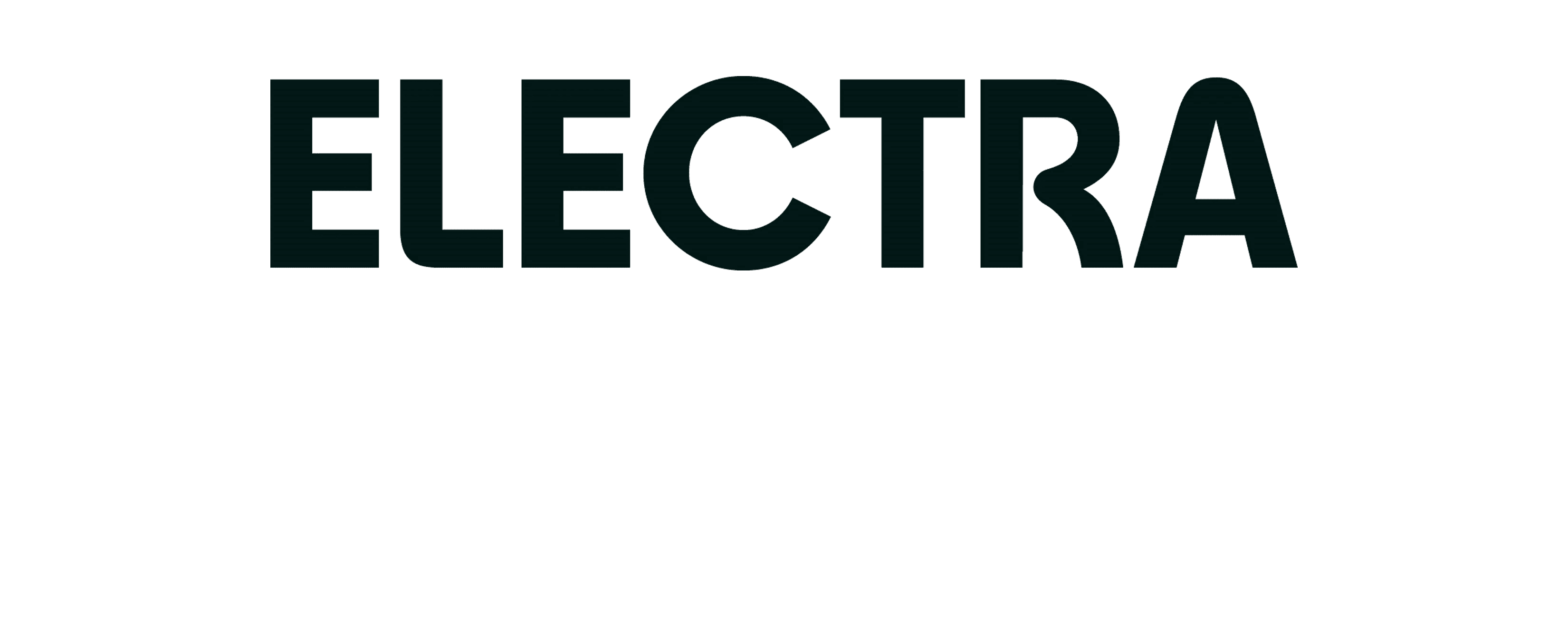 Electra logo with a welcome message, representing the organization's role in developing parking infrastructure and integrating electric vehicle charging solutions in Switzerland