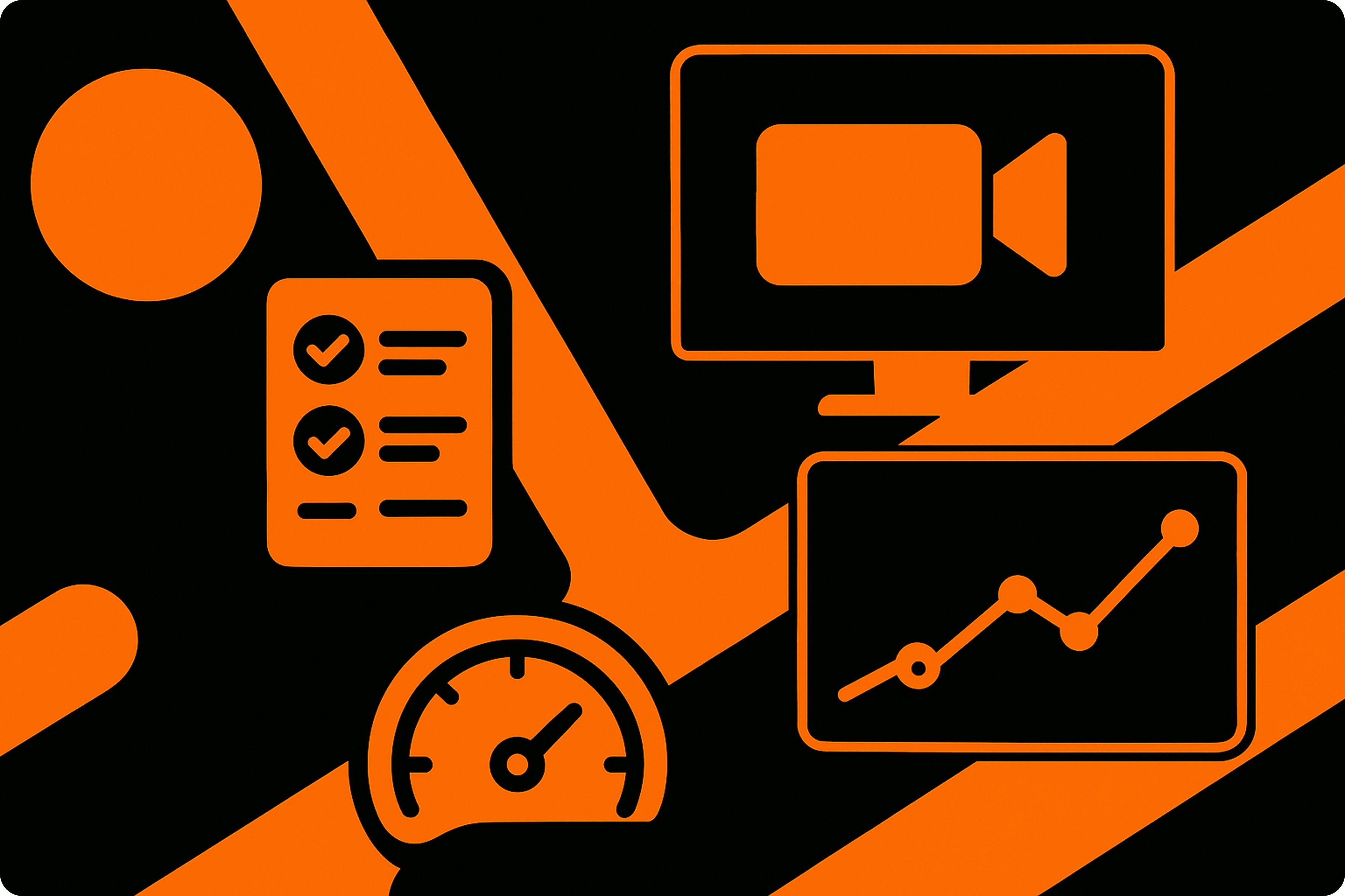 Researcher analyzing user insights and usability testing examples during a fast remote session
