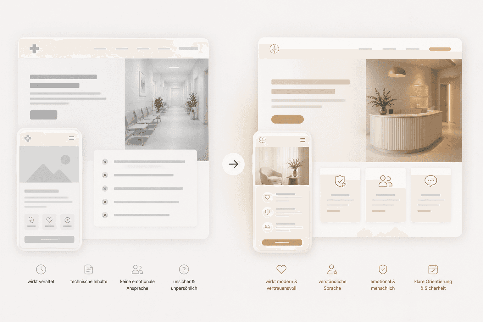 Premium dermatology website design for a private healthcare clinic