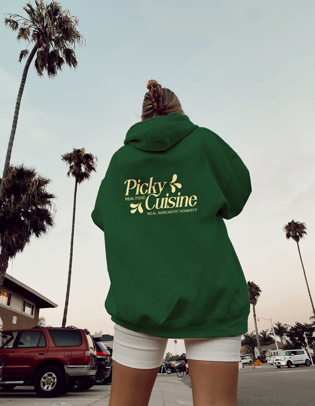 Sweatshirt with Logo on the Back
