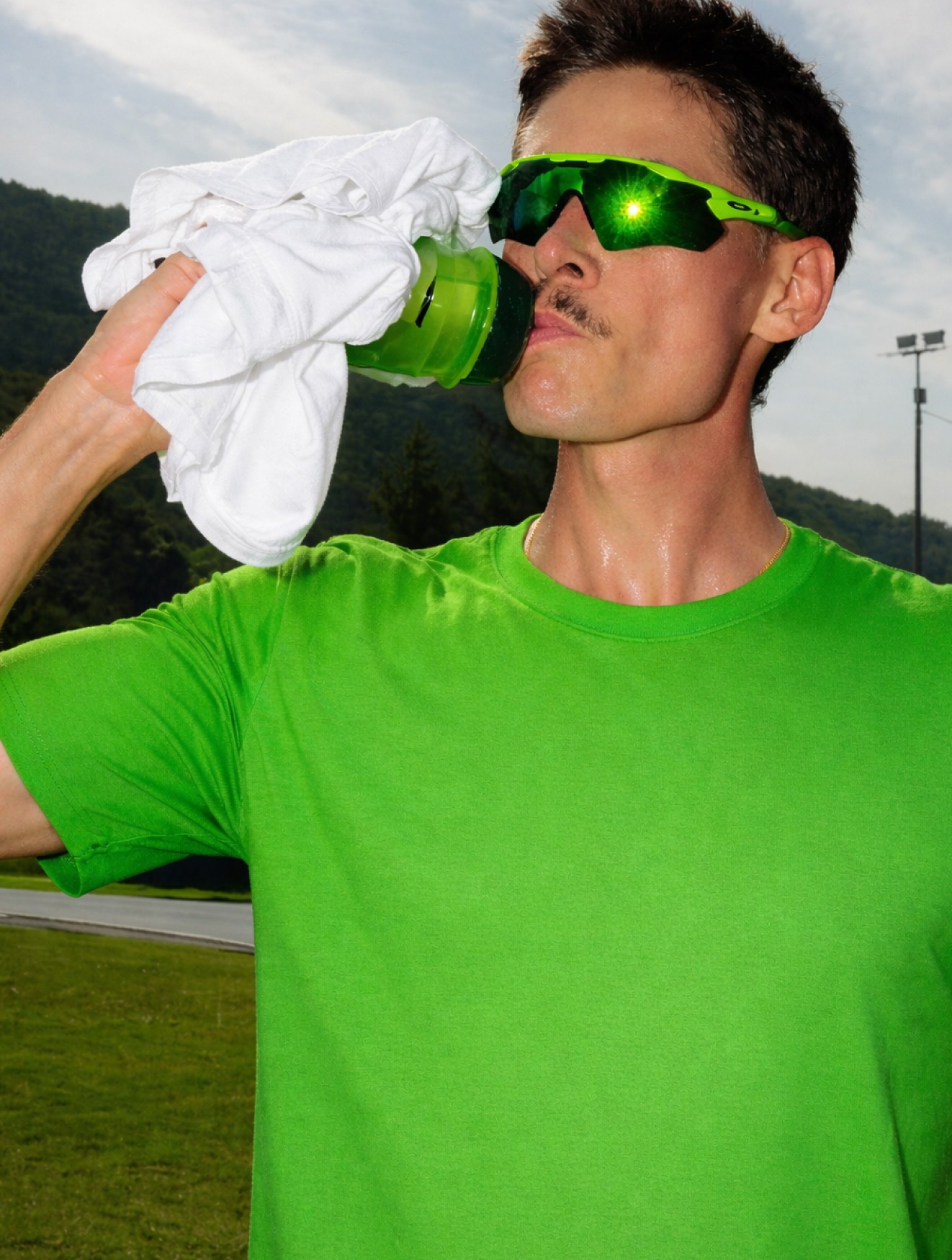 person making a contactless payment with a card