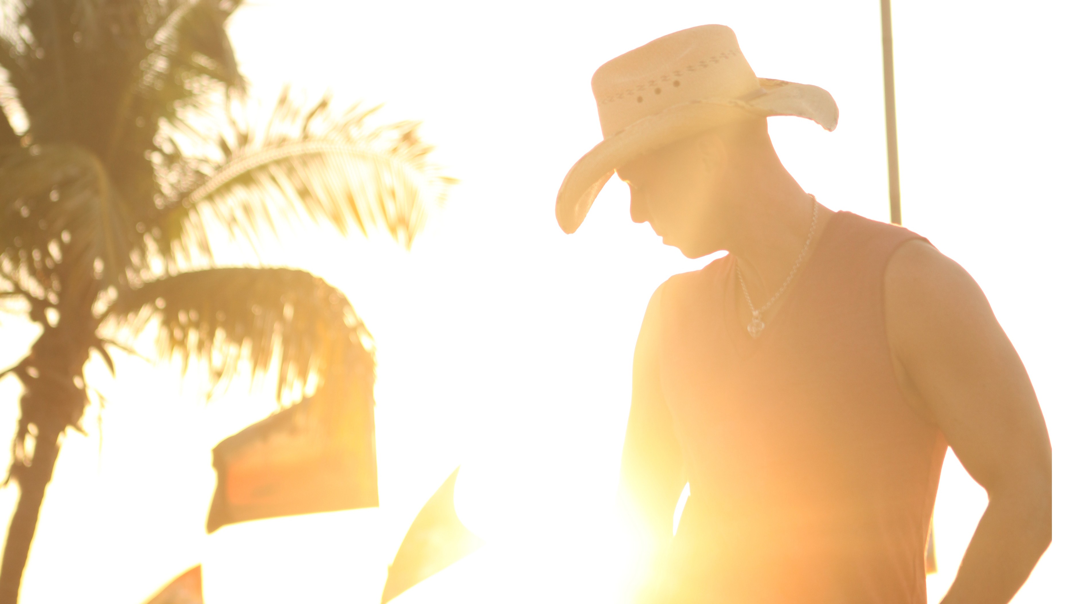 Kenny Chesney at sunset