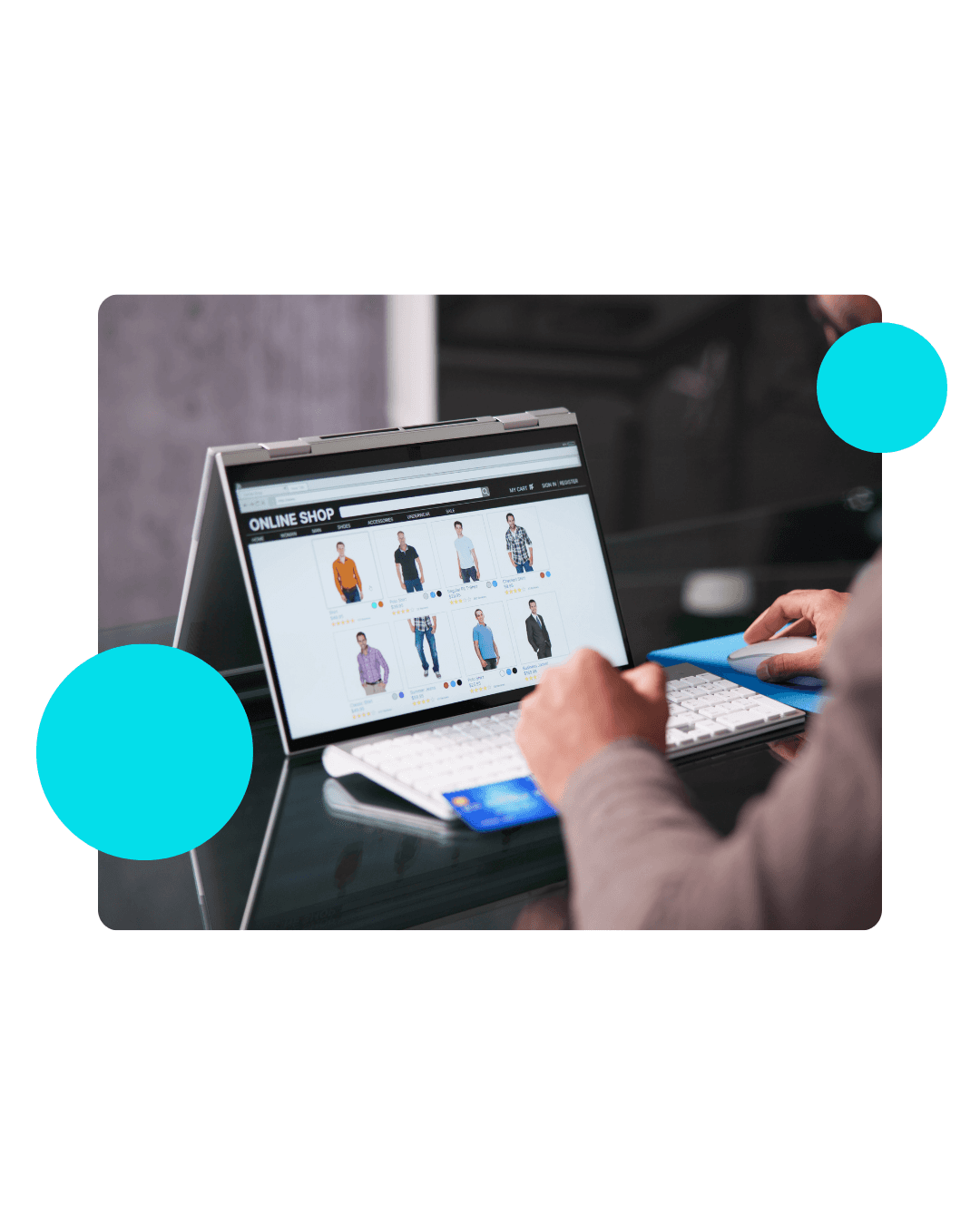 A complex network of interconnected nodes and lines, representing a system or process.  The nodes are various shapes and sizes, some containing text or icons. The overall style is dark with purple accents.