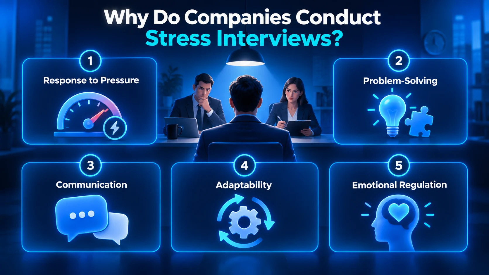 Why companies conduct stress interviews