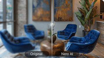 nero ai video upscaler logo