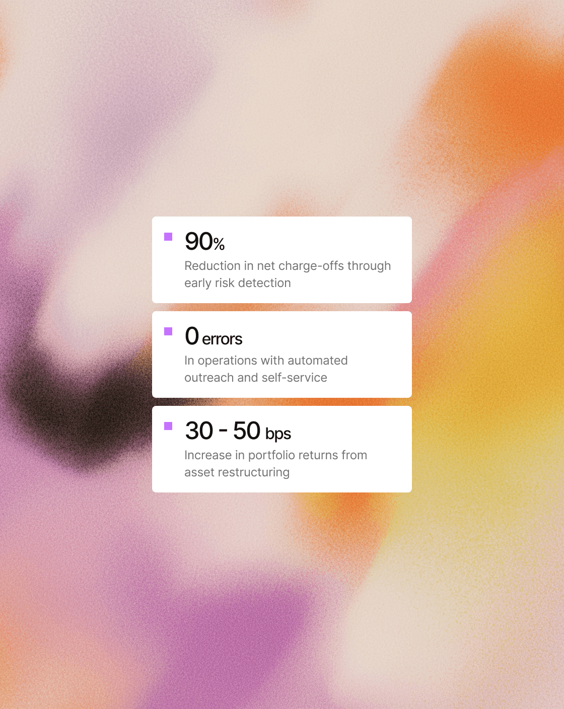 Elimentary's liquidity management platform displaying loan tape generation and portfolio analytics