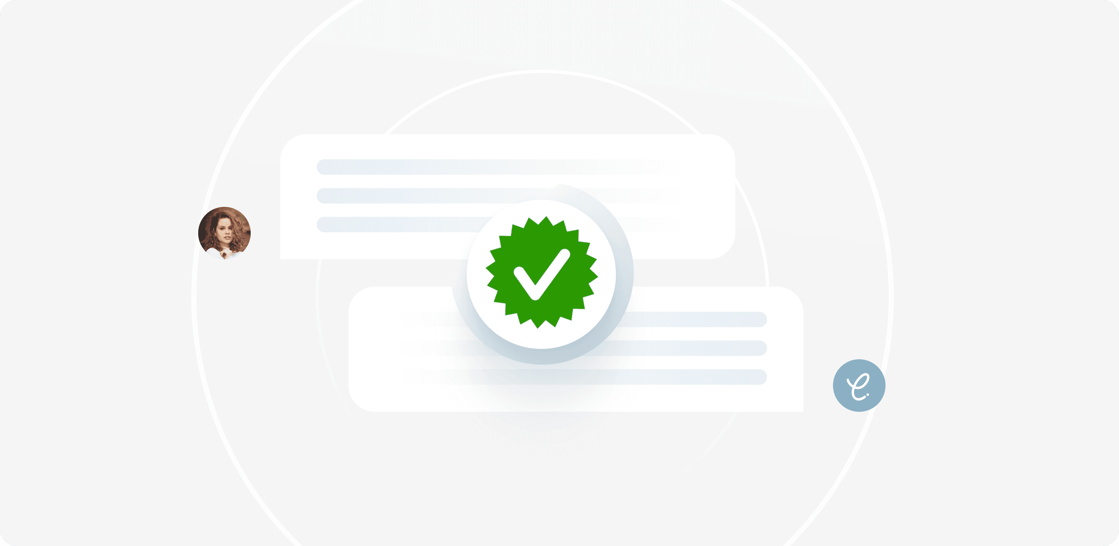 selo verificação da meta