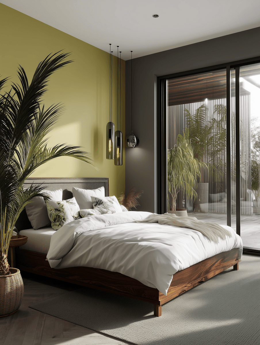 Tropical Modern Bedroom