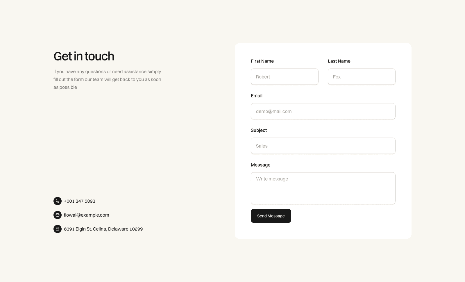 Contact