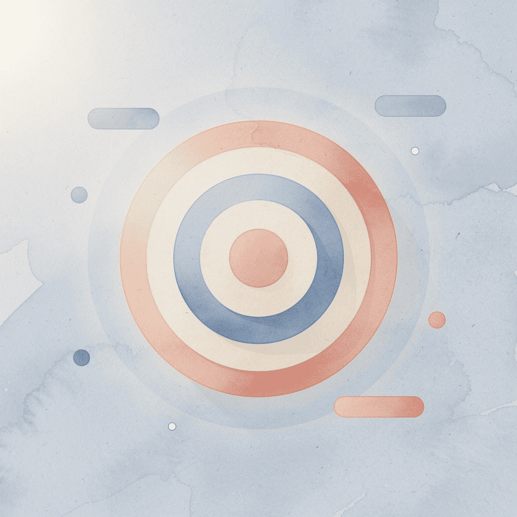  Target icon emphasizing sustainability as key focus