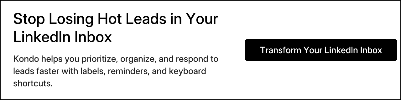 Stop Losing Hot Leads in Your LinkedIn Inbox