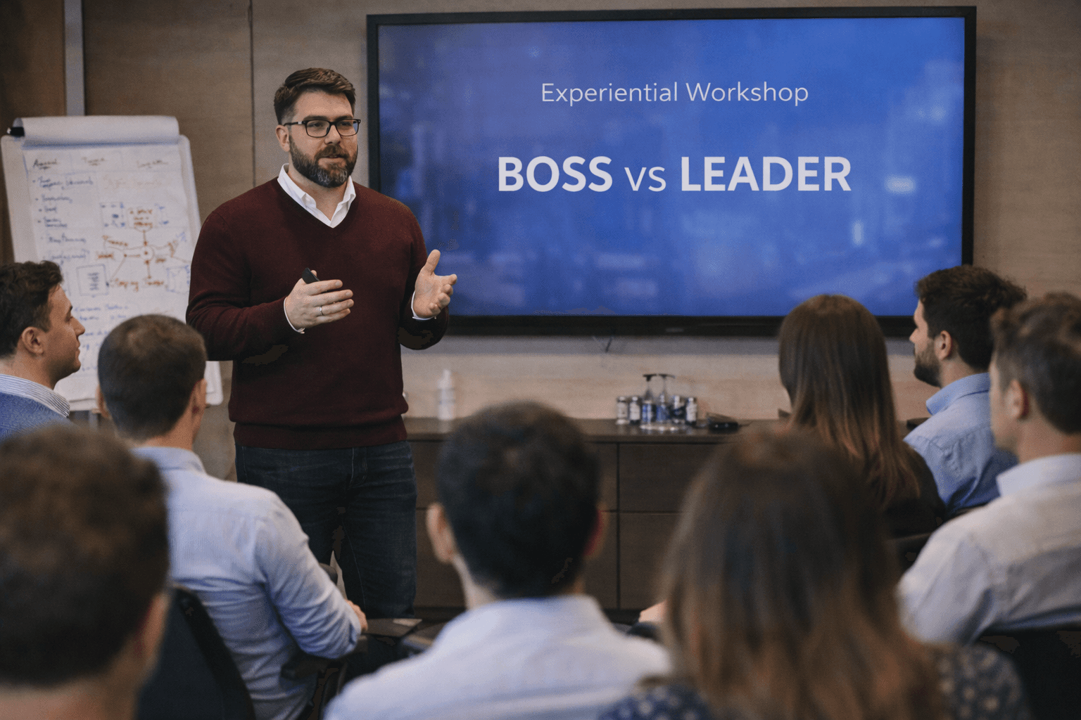 woman sitting around table holding tablet
