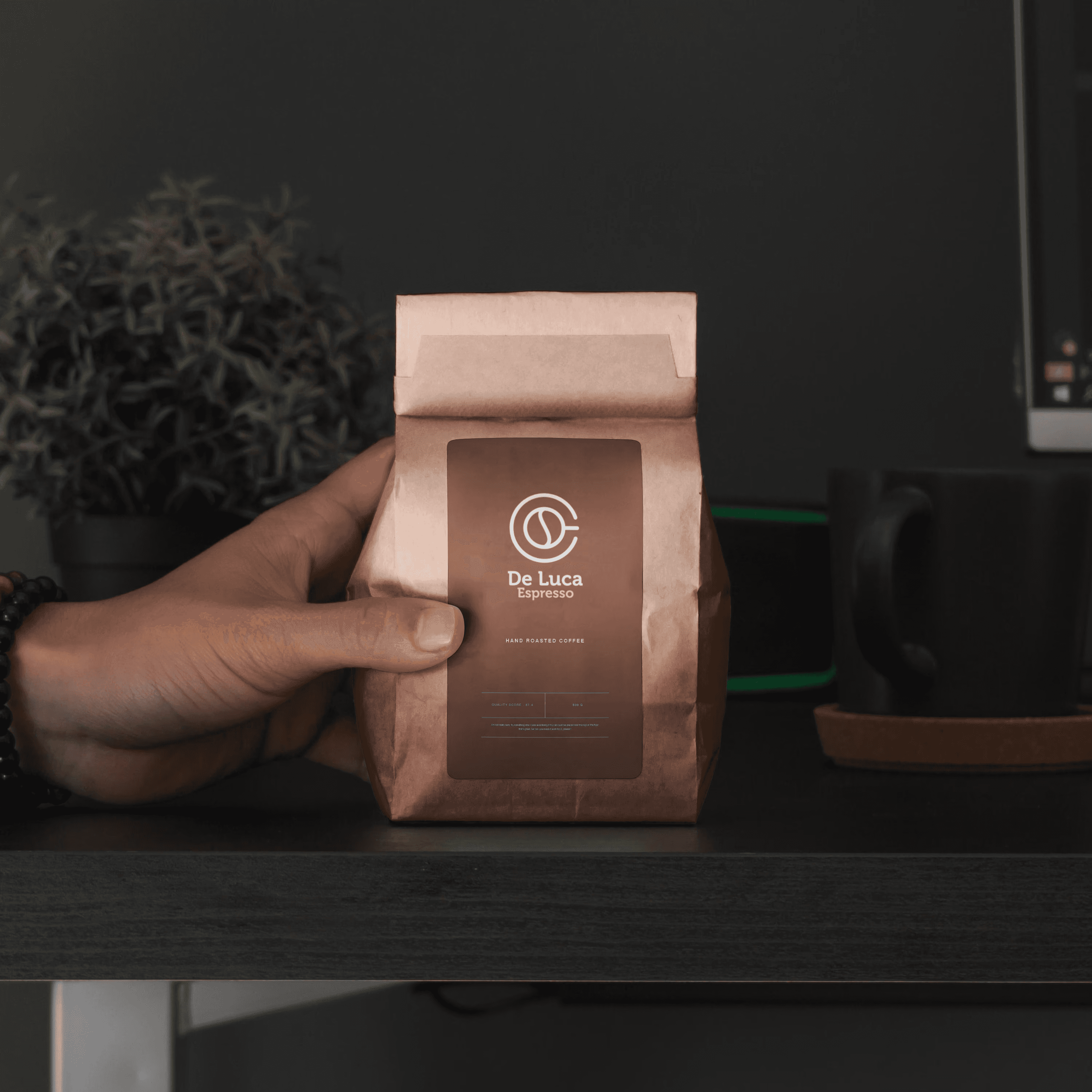 Hands editing on tablet 