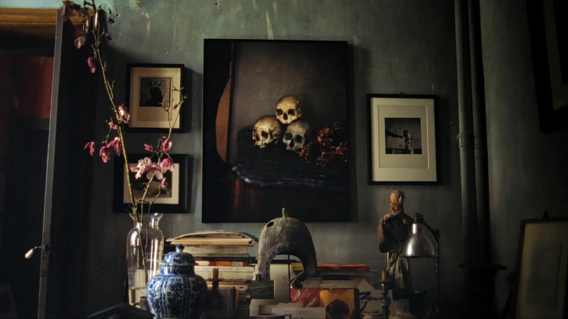 Portrait of a Home - Francois Halard for Cabana Magazine: main video still showing an architectural interior with furniture, texture and natural light.
