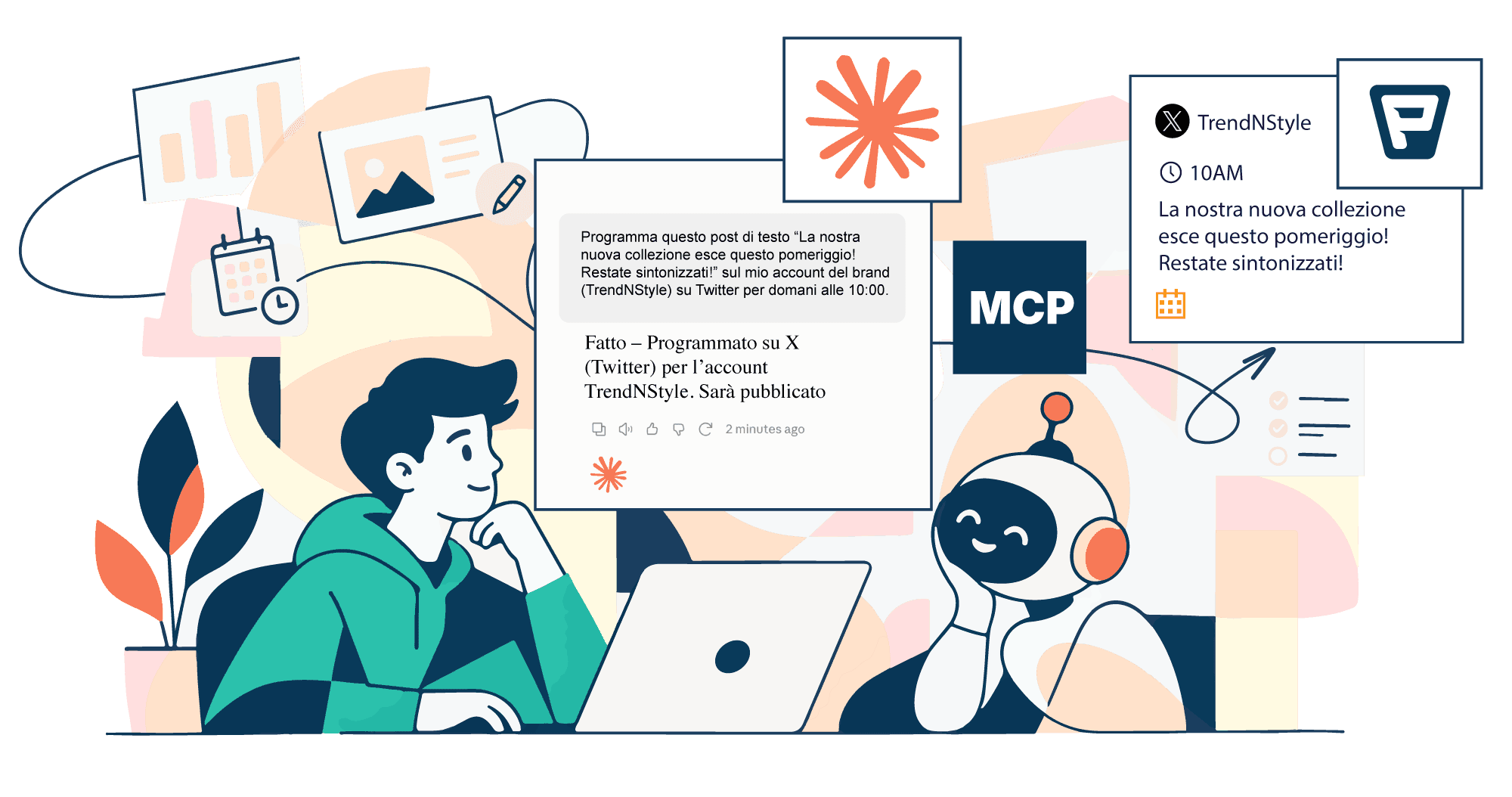 Video illustration for features ideas