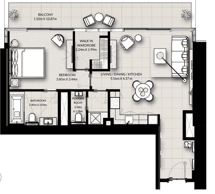 1 Bedroom