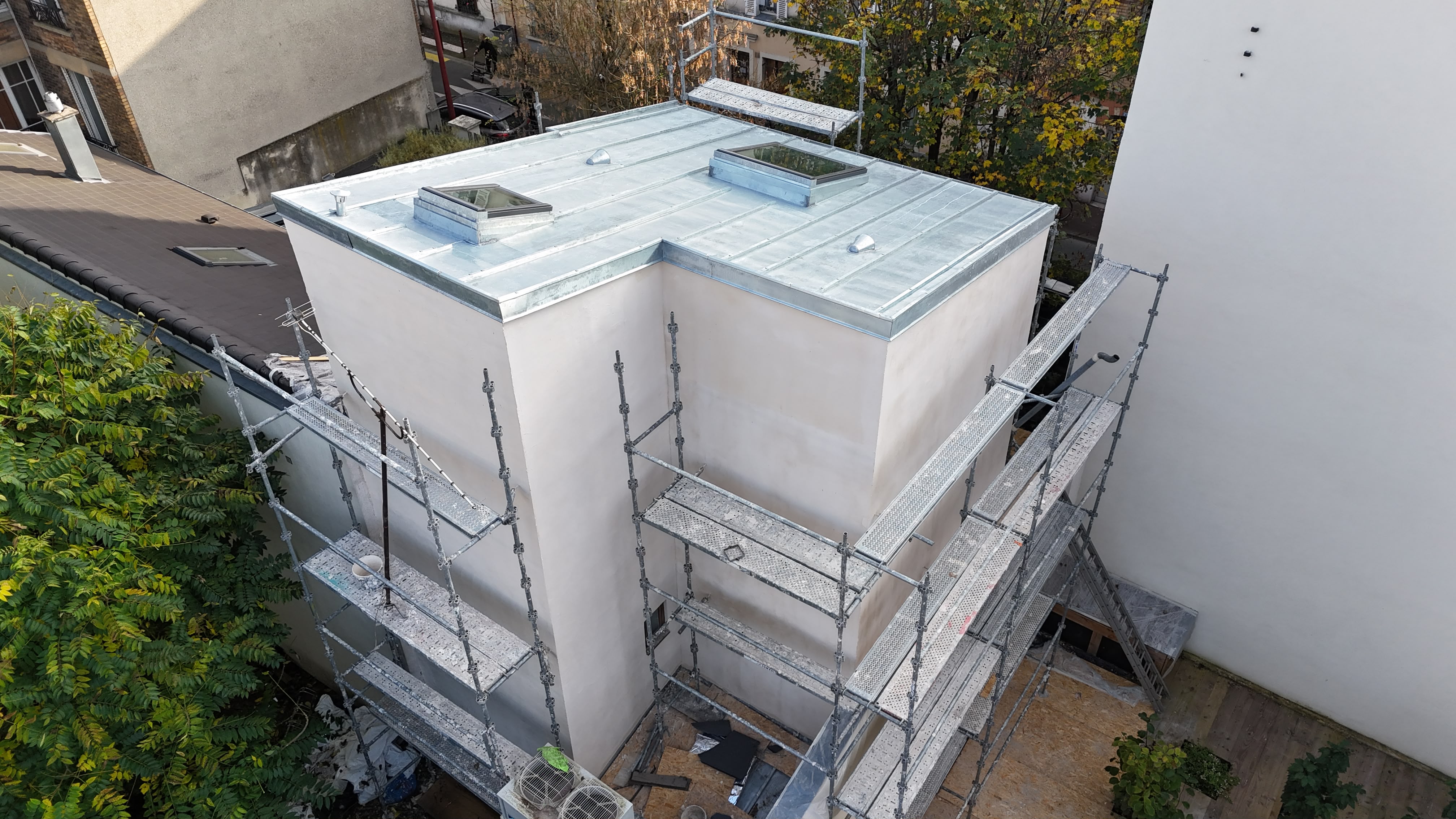 détail de la finition