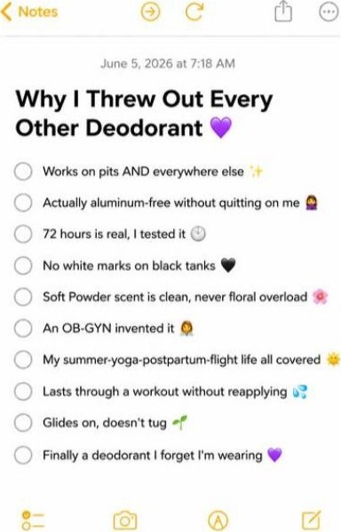 Lume static ad: why I threw out every other deodorant