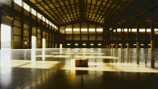 Gray industrial surface with bubbles symbolizing the shift toward flexible, AI-optimized small-batch manufacturing.