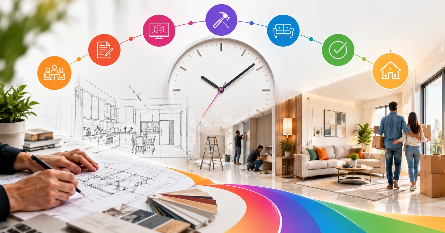 How Long Does Interior Design Actually Take From Booking to Move-In