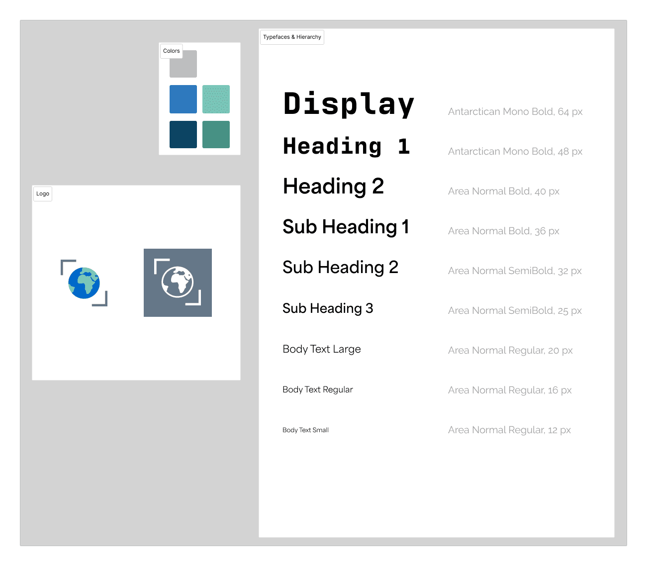 Hack4Impact redesigned brand guide.