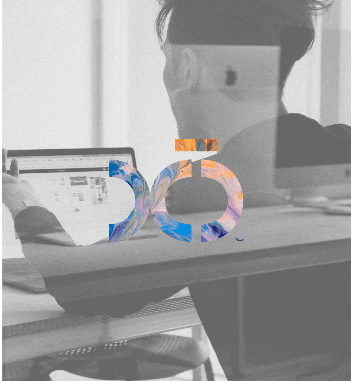 two friends for a campaign shoot